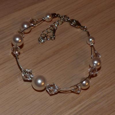 Bracelet ivoire cristal