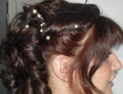 Accessoires mariage , bijou de cheveux mariage Bijou de cheveux perles nacrées
