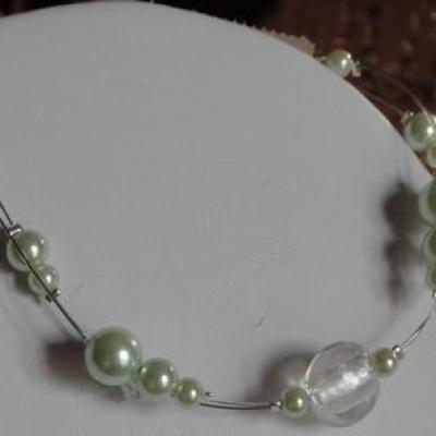 Bracelet vert cristal