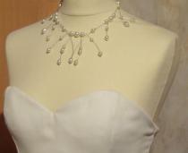 collier mariage pas cher, perles nacrées ivoire