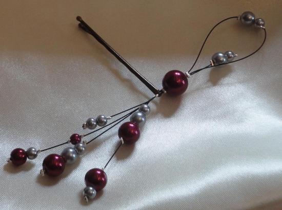 Accessoires mariage , bijou de cheveux mariage Bijou de cheveux perles nacrées