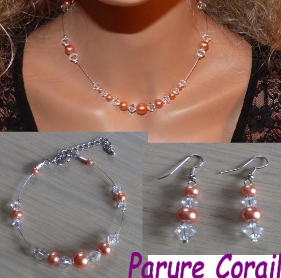 Parure corail