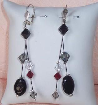 boucles d'oreilles fantaisie